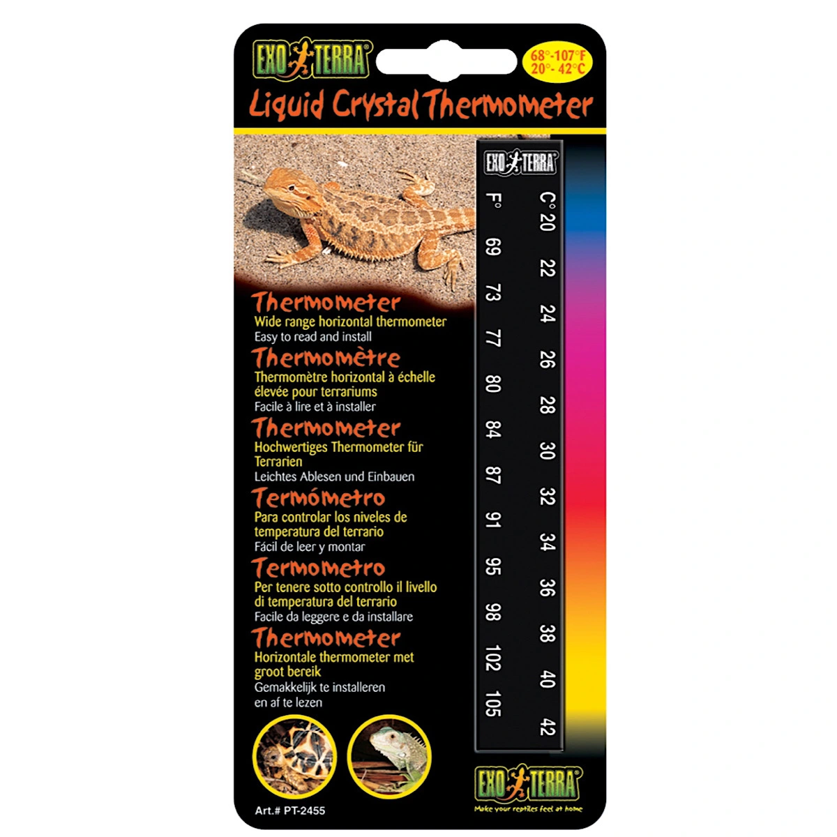 Exo Terra thermometer (20-42 C)